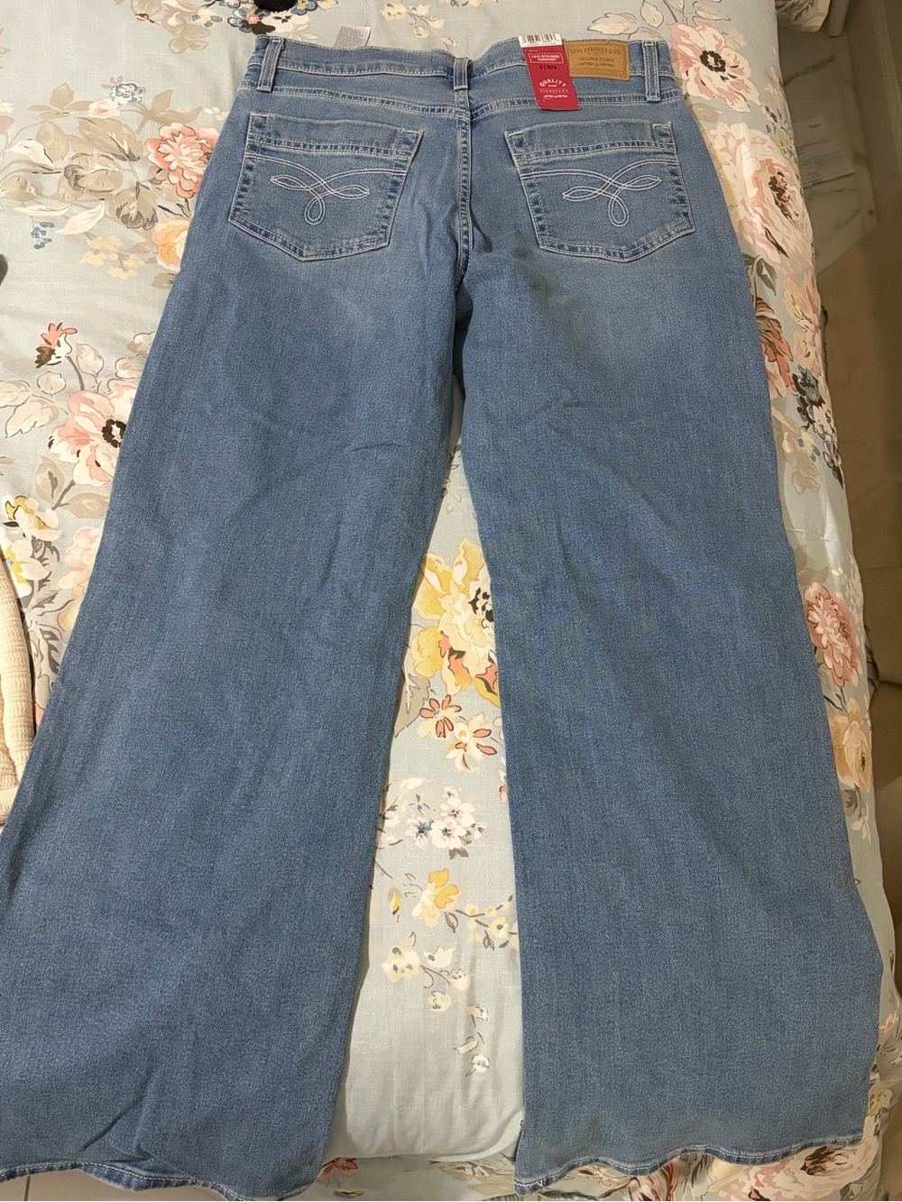 Levi's Light Blue Boot-Cut Jeans for Women